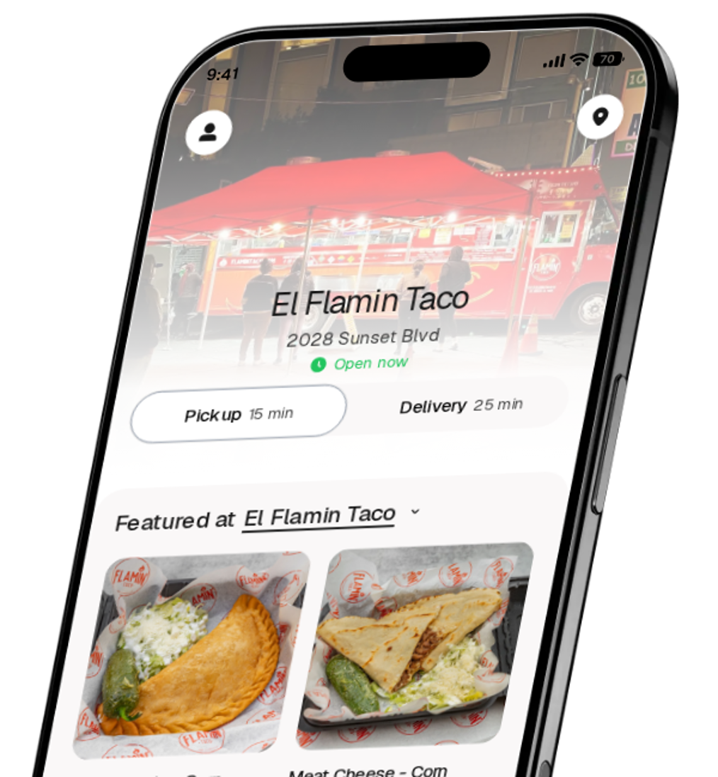 El Flamin Taco app preview