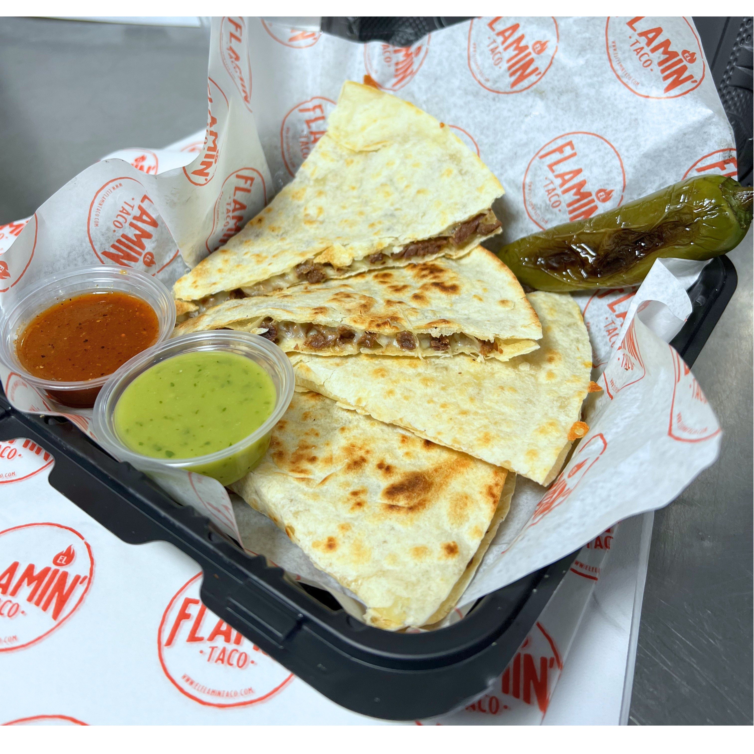 Quesadilla Flour Tortilla.