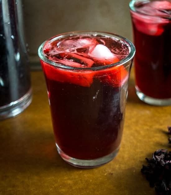 Agua de Jamaica.