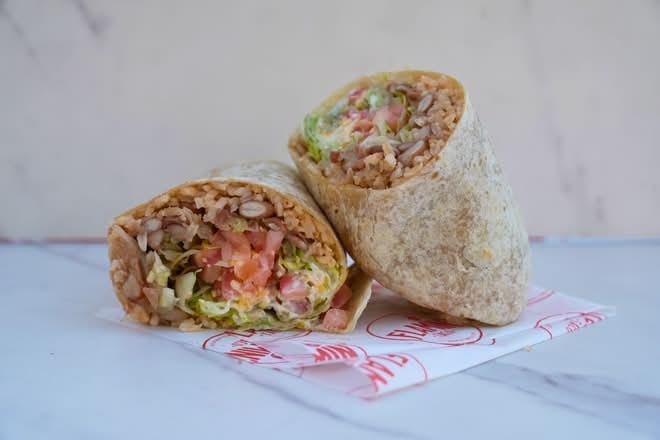 Veggie Burrito.